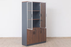 RYE Display Cabinet With 2 Glass Swing Doors - 1200mm L