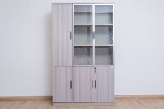 Eucalyptus Display Cabinet With 2 Glass Swing Doors 1200mm L