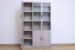 Eucalyptus Display Cabinet With 2 Glass Swing Doors 1200mm L