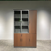 RYE Display Cabinet With 2 Glass Swing Doors - 1200mm L