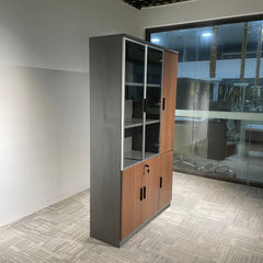 RYE Display Cabinet With 2 Glass Swing Doors - 1200mm L