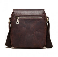 MAYFAIR Genuine Crazy Horse Leather Shoulder Bag