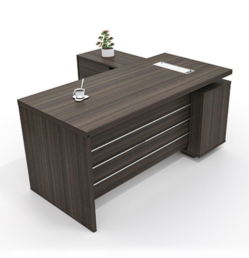 Professional Executive Desk L-Shape With Right Return 1.6M