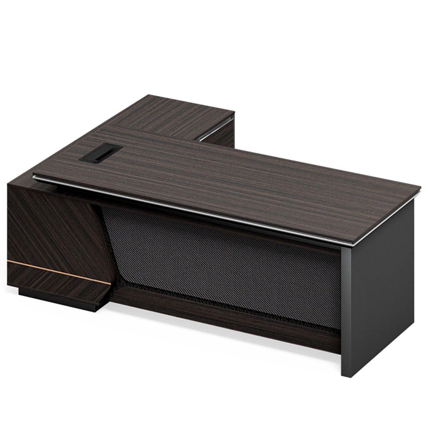 MARVERIK 2.0M Classic Premium Quality Executive Desk with Left and Right Return