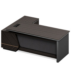 MARVERIK 2.0M Classic Premium Quality Executive Desk with Left and Right Return