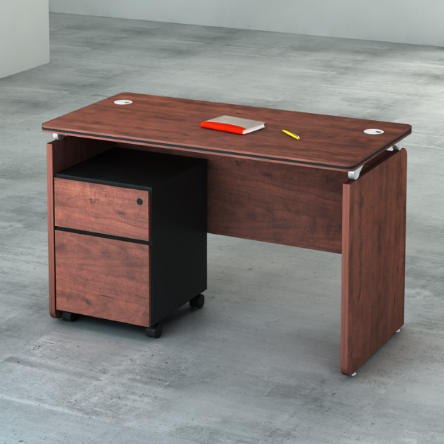 Home Office 1.2m Desk with Mobile Pedestal