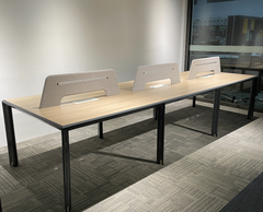 6 Person Back to Back Office Desk Workstation - ZES